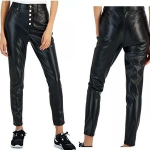 Tinseltown Women’s Skinny Faux Leather Pants